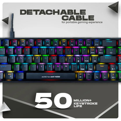 Cosmic Byte Artemis RGB Mechanical Keyboard CB-GK-31  Microcenter India