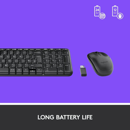 Logitech MK220 WIRELESS KEYBOARD AND MOUSE COMBO