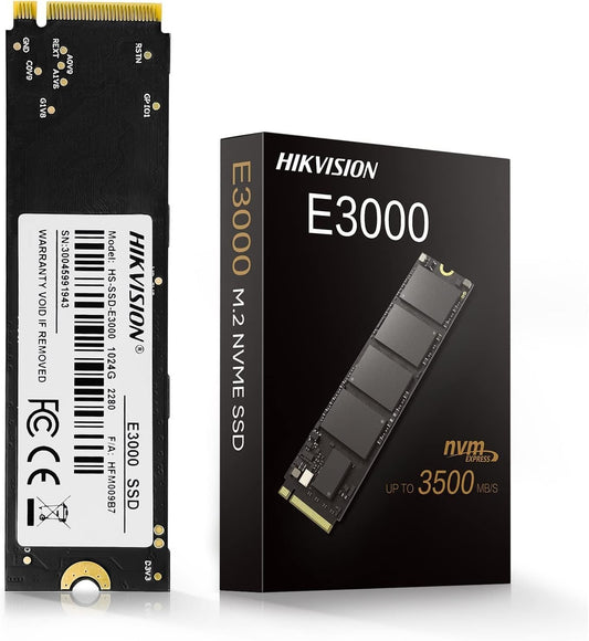 Hikvision E3000 Internal NVMe PCIe M.2 SSD 1TB SSD, Internal Solid State Drive  Microcenter India