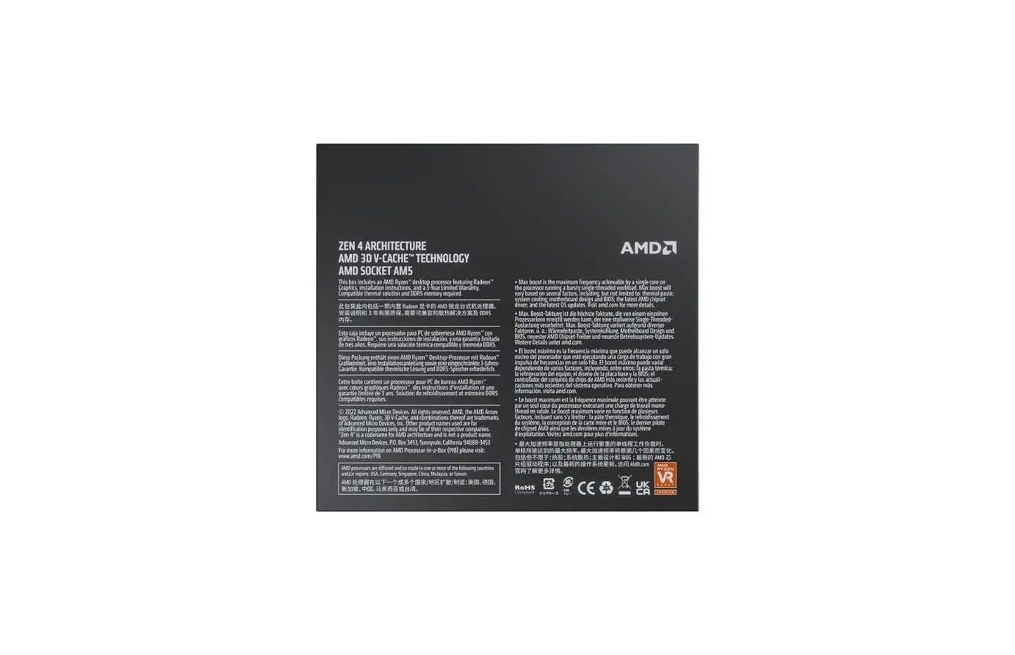 AMD Ryzen 9 7900X3D Processor With Radeon Graphics 