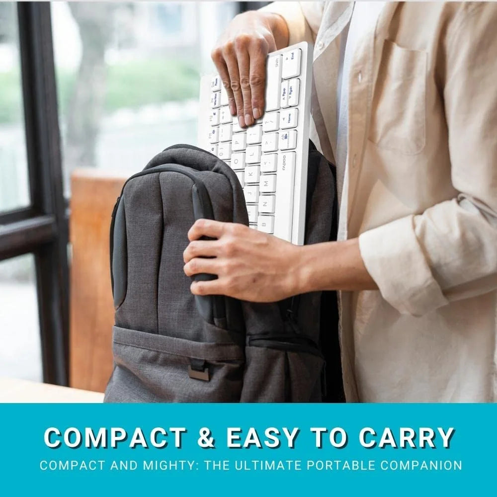 Rapoo X1800S Wireless Keyboard and Mouse Combo - Microcenter India