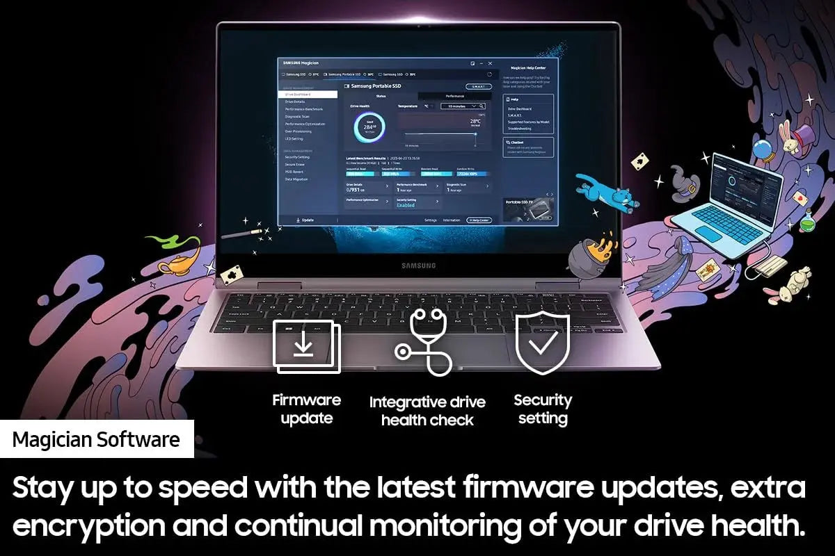 Samsung T9 Portable External SSD 2TB  Microcenter India