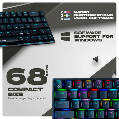 Cosmic Byte Artemis RGB Mechanical Keyboard CB-GK-31  Microcenter India