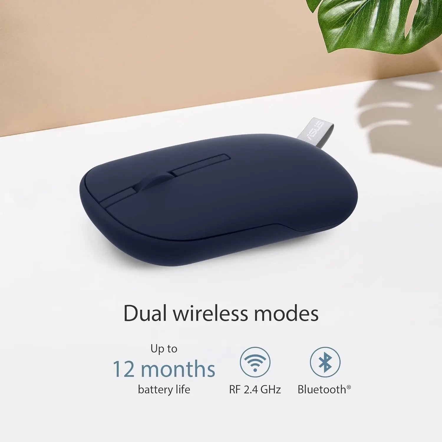 ASUS MD100 Marshmallow Wireless Optical Mouse 