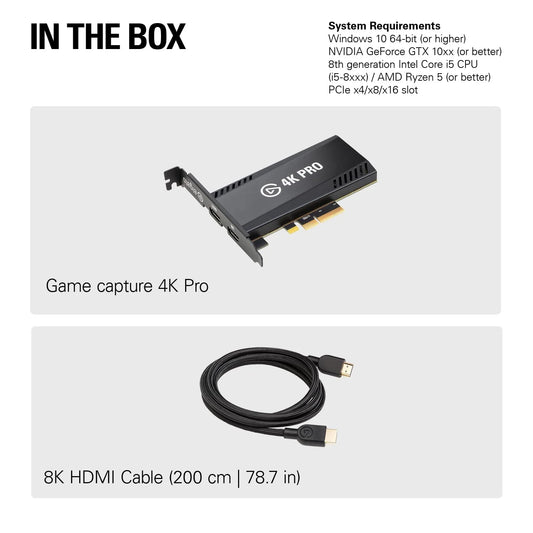 Elgato 4K PRO Capture Card - Microcenter India