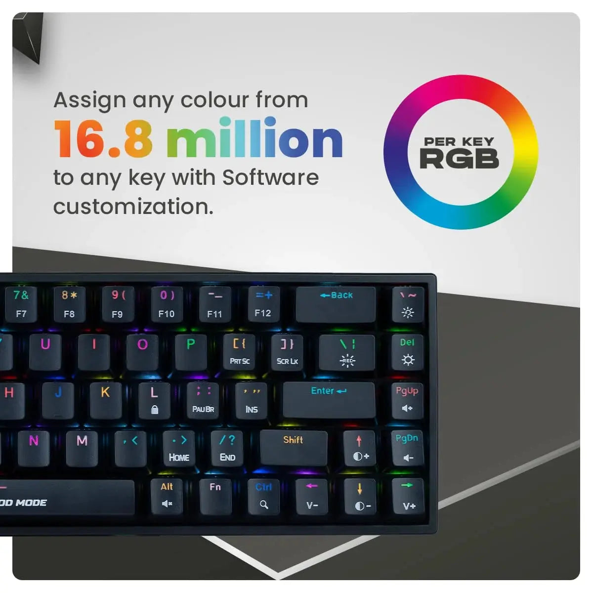 Cosmic Byte Artemis RGB Mechanical Keyboard CB-GK-31  Microcenter India
