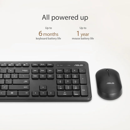 Asus CW100 Wireless Keyboard And Mouse - Microcenter India