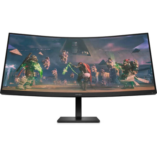 HP OMEN 34 inch WQHD 165Hz Curved Gaming Monitor  Microcenter India