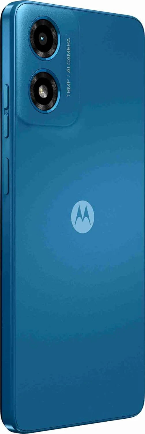 Motorola G04 4G Satin Blue 4GB RAM 64GB Storage  Microcenter India