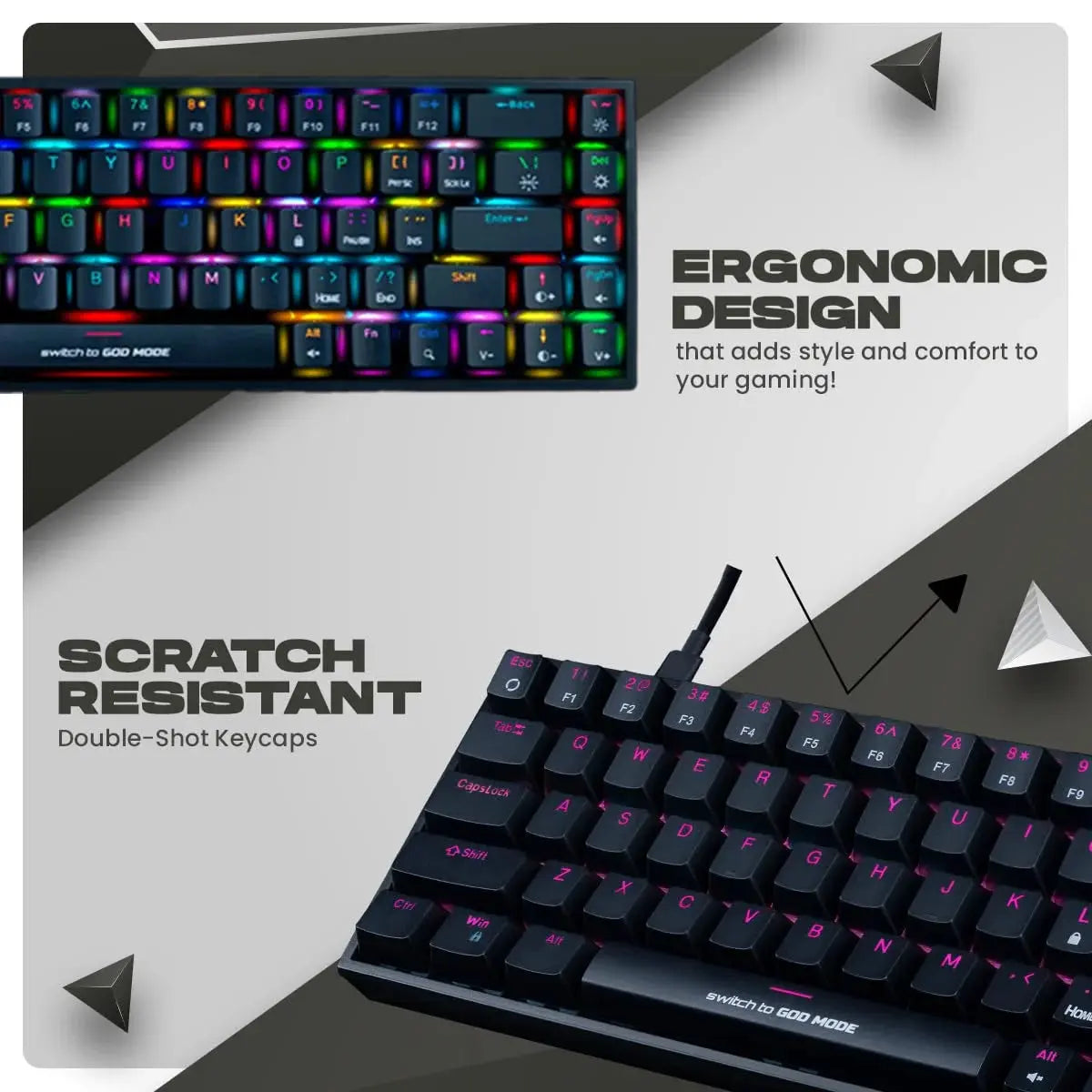 Cosmic Byte Artemis RGB Mechanical Keyboard CB-GK-31  Microcenter India