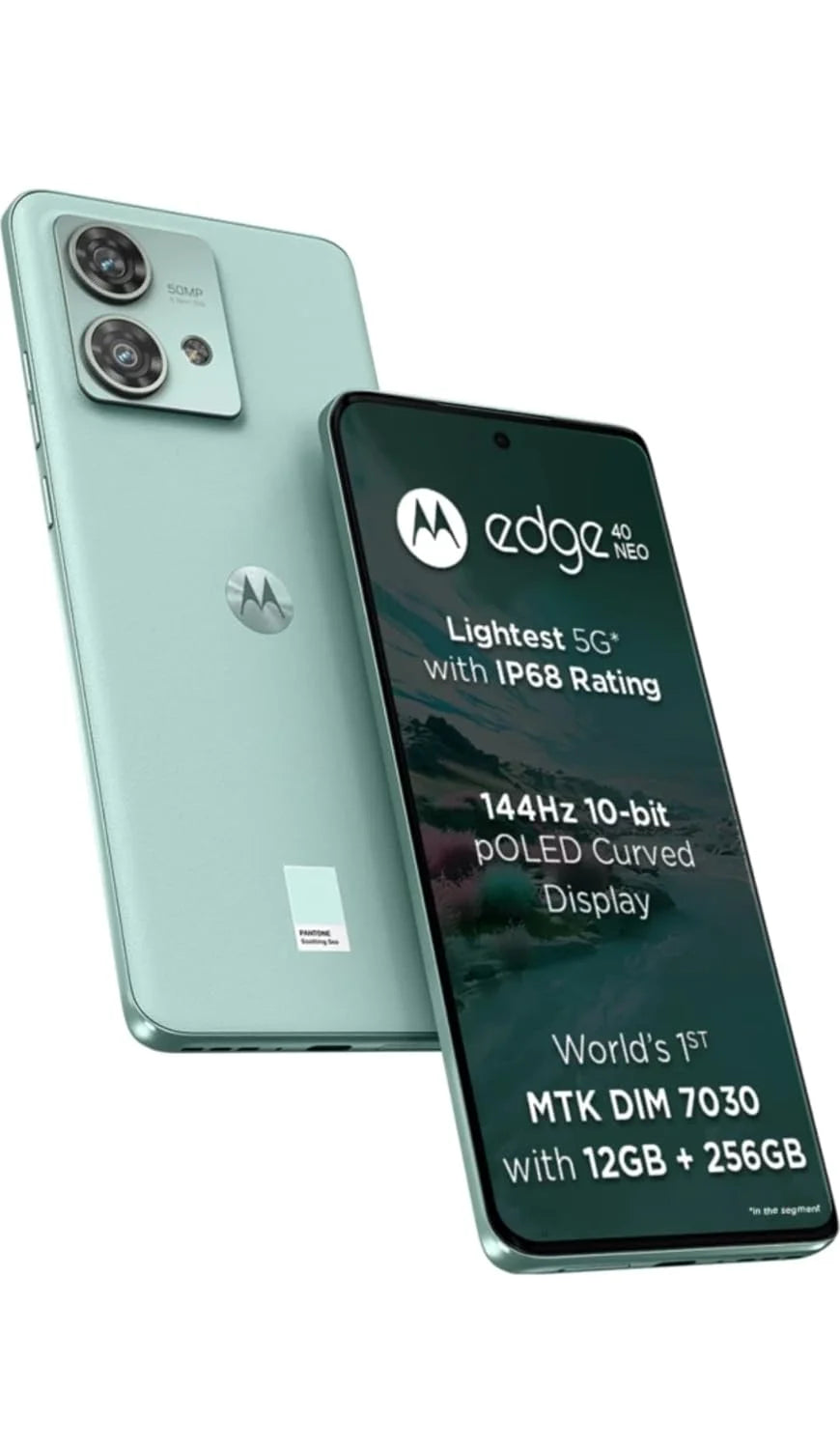 Motorola Edge 40 Neo Soothing Sea 128GB RAM 8GB  Microcenter India