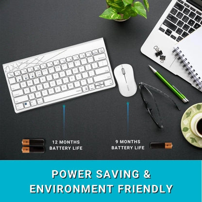 Rapoo X1800S Wireless Keyboard and Mouse Combo - Microcenter India