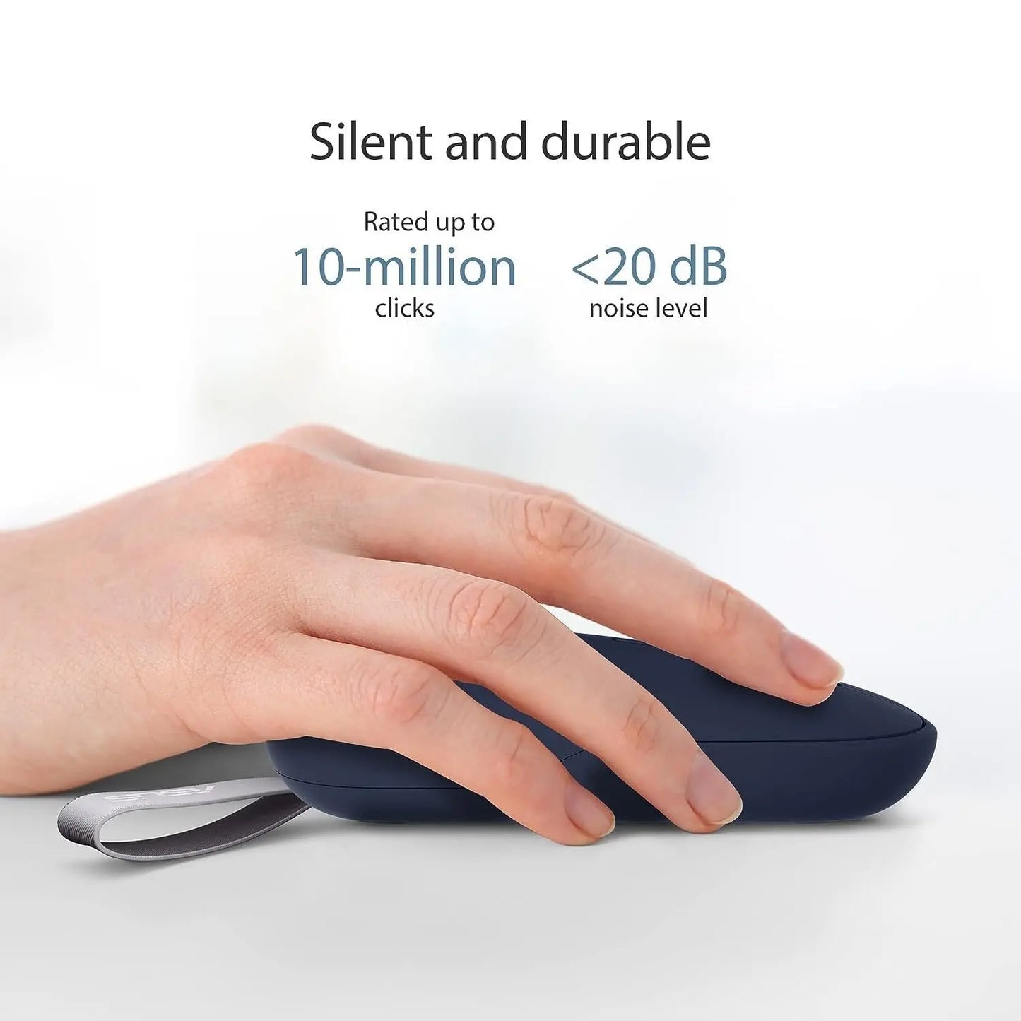 ASUS MD100 Marshmallow Wireless Optical Mouse 