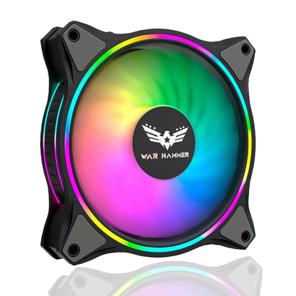 WAR HAMMER GX1025 120 RGB V2 1200 RPM Case Fan  Microcenter India