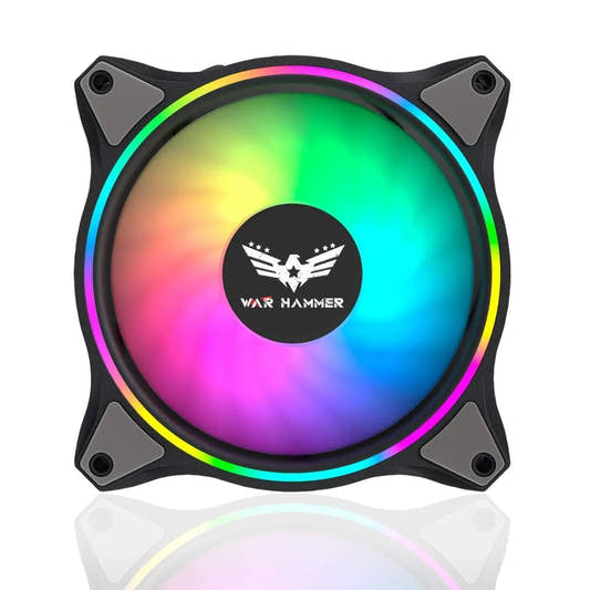 WAR HAMMER GX1025 120 RGB V2 1200 RPM Case Fan  Microcenter India