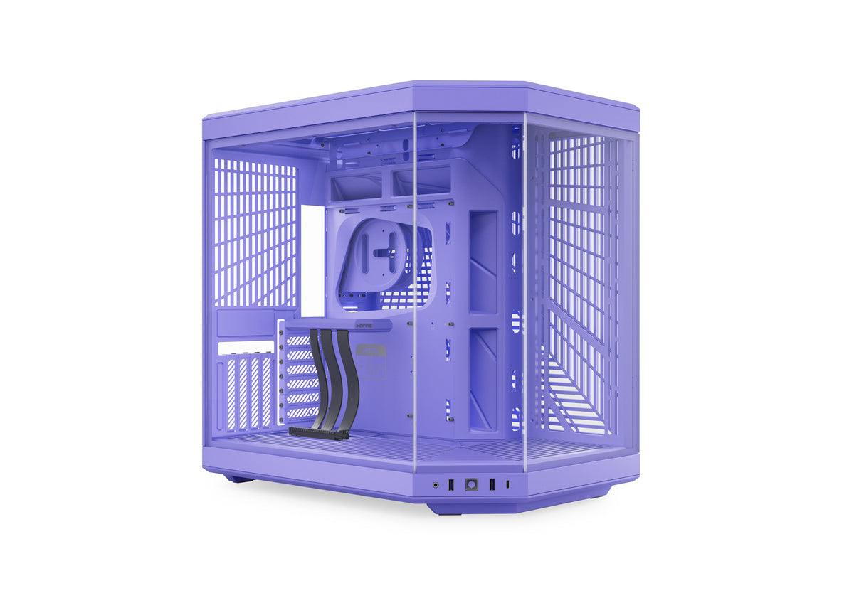 HYTE Y70 Taro Milk panoramic ATX mid tower cabinet