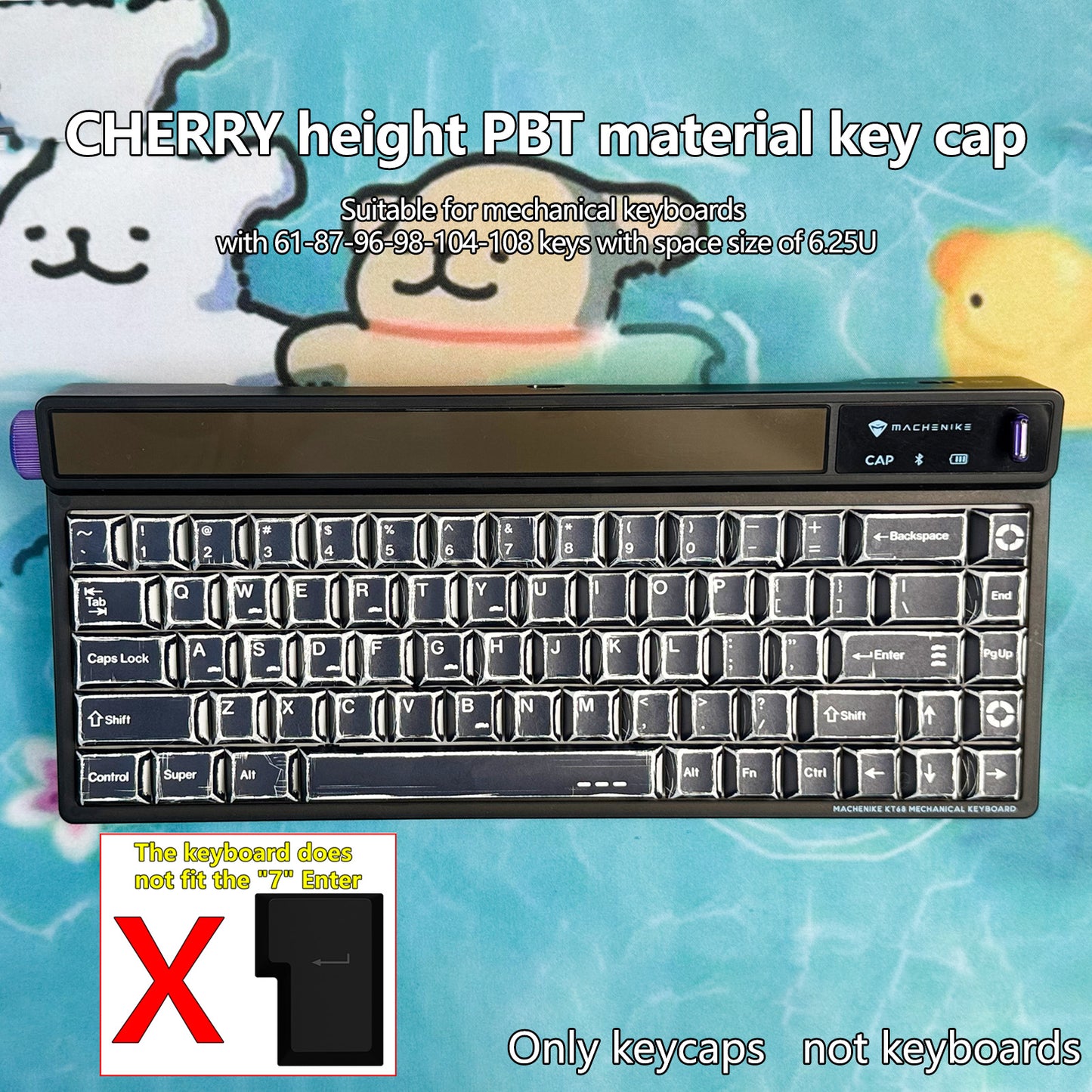 Cherry 111 PBT Mechanical Keyboard Keycaps