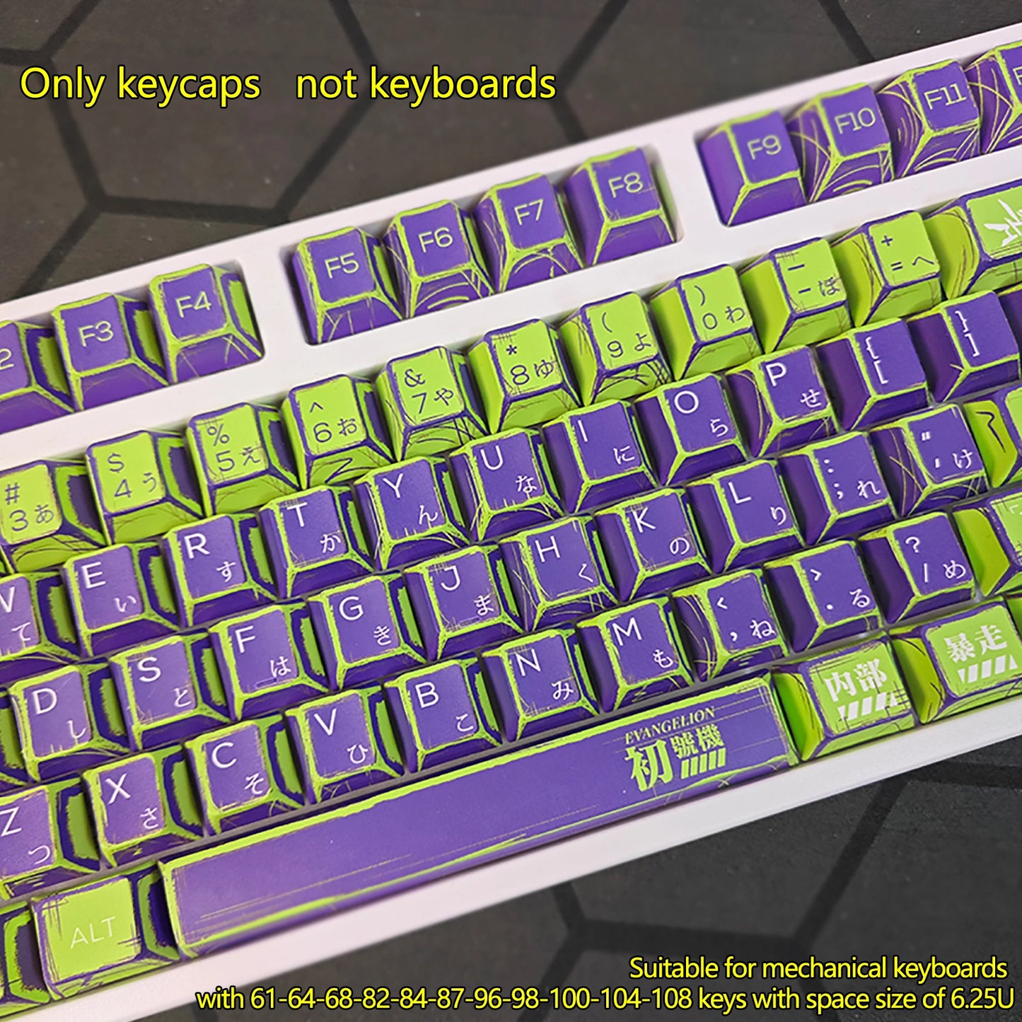 Cherry 116 PBT Mechanical Keyboard keycaps
