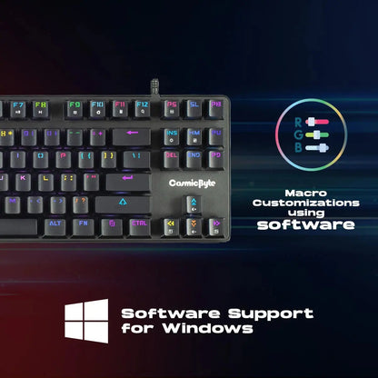 Cosmic Byte Firefly Hot Swappable Keyboard (CB-GK-34)  Microcenter India