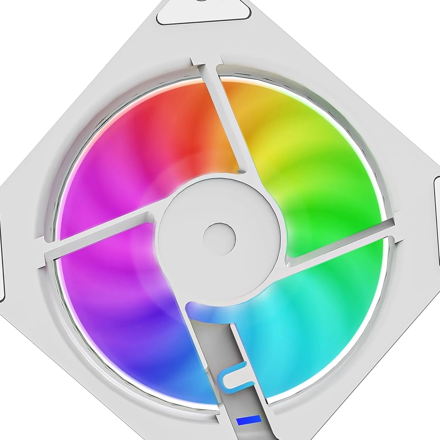 Ant Esports Sciflow 120mm ARGB Case Fan - White  Microcenter India