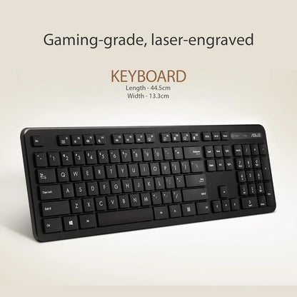 Asus CW100 Wireless Keyboard And Mouse - Microcenter India
