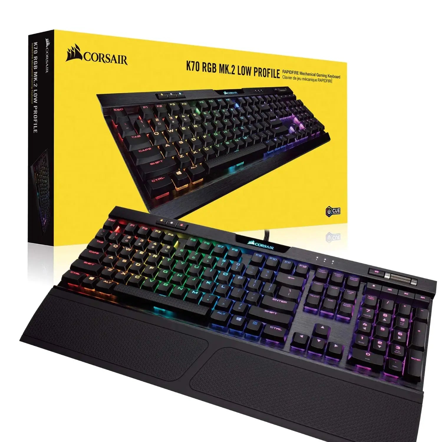 Corsair K68 RGB Cherry MX Mechanical Gaming Keyboard  Microcenter India
