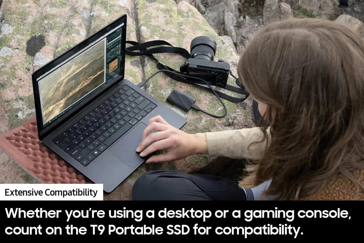 Samsung T9 Portable External SSD 1TB  Microcenter India