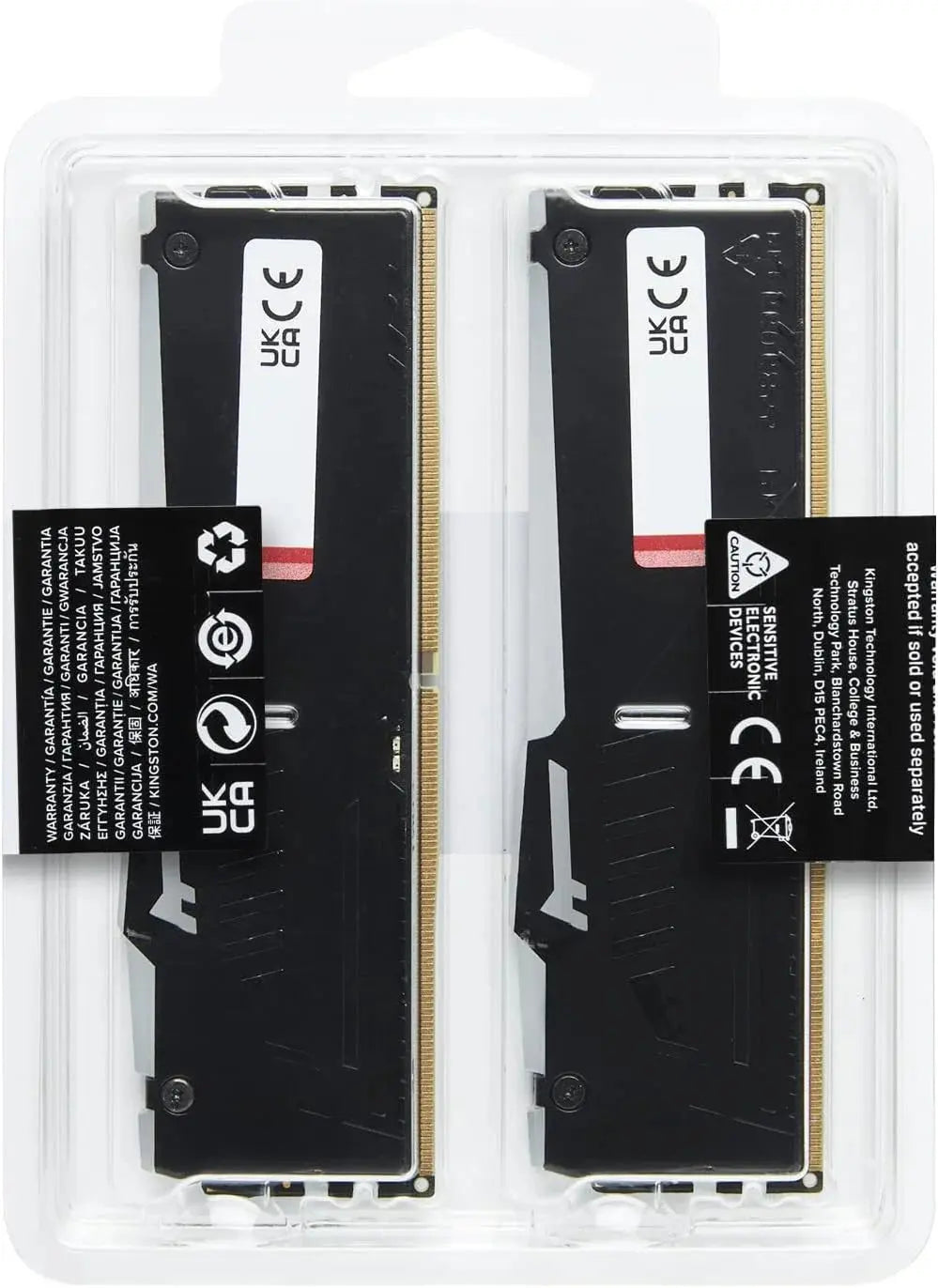 Kingston FURY Beast 32GB (16GB x2) RGB DDR5 6000MT/s Black Memory  Microcenter India