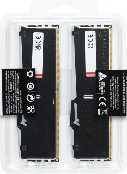 Kingston FURY Beast 32GB (16GB x2) RGB DDR5 6000MT/s Black Memory  Microcenter India
