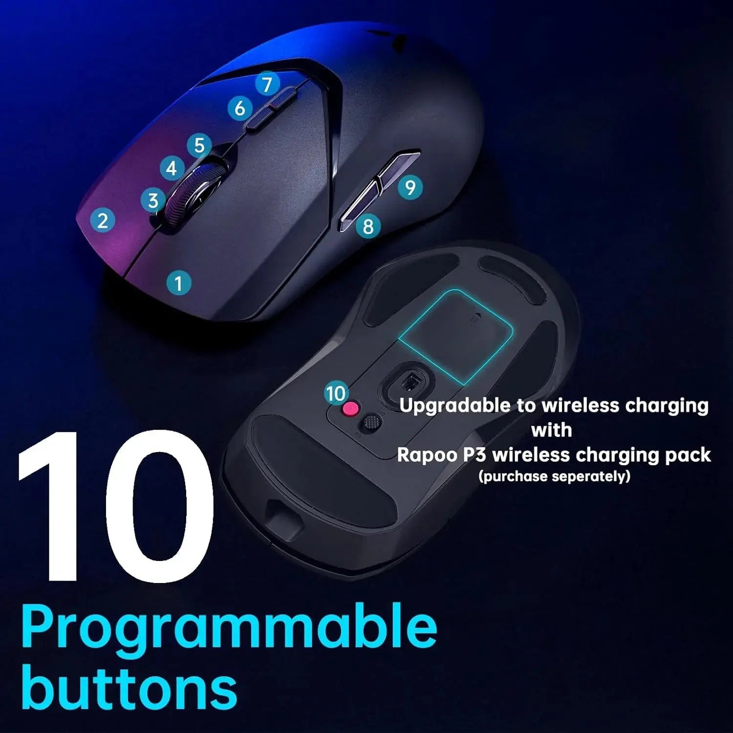 Rapoo VT9PRO Superlight Wireless Gaming Mouse  Microcenter India