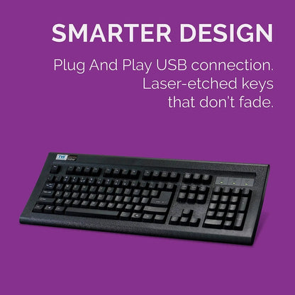 TVS Gold Keyboard Black  Microcenter India