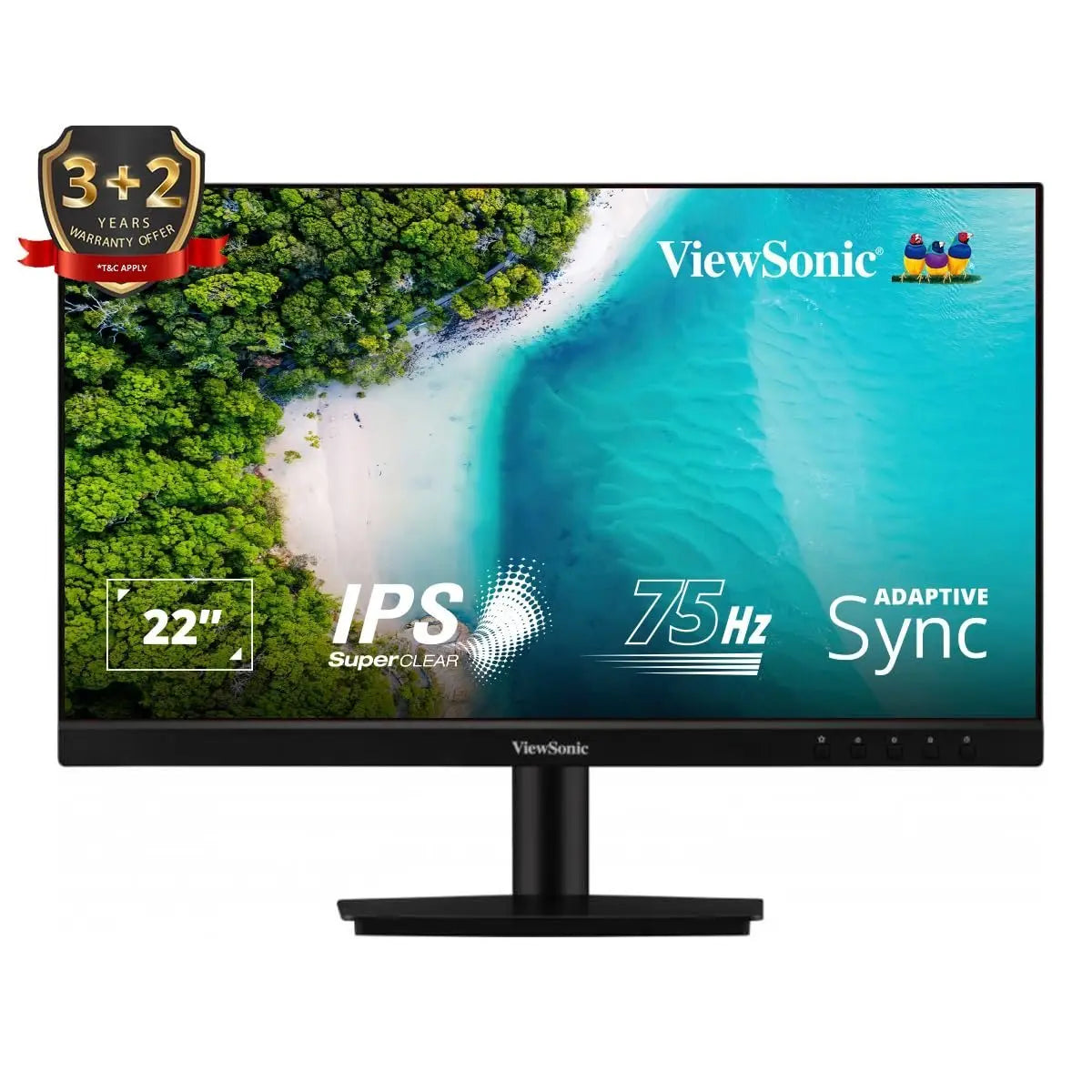 ViewSonic 22 Inch Full HD IPS 75Hz MONITOR 