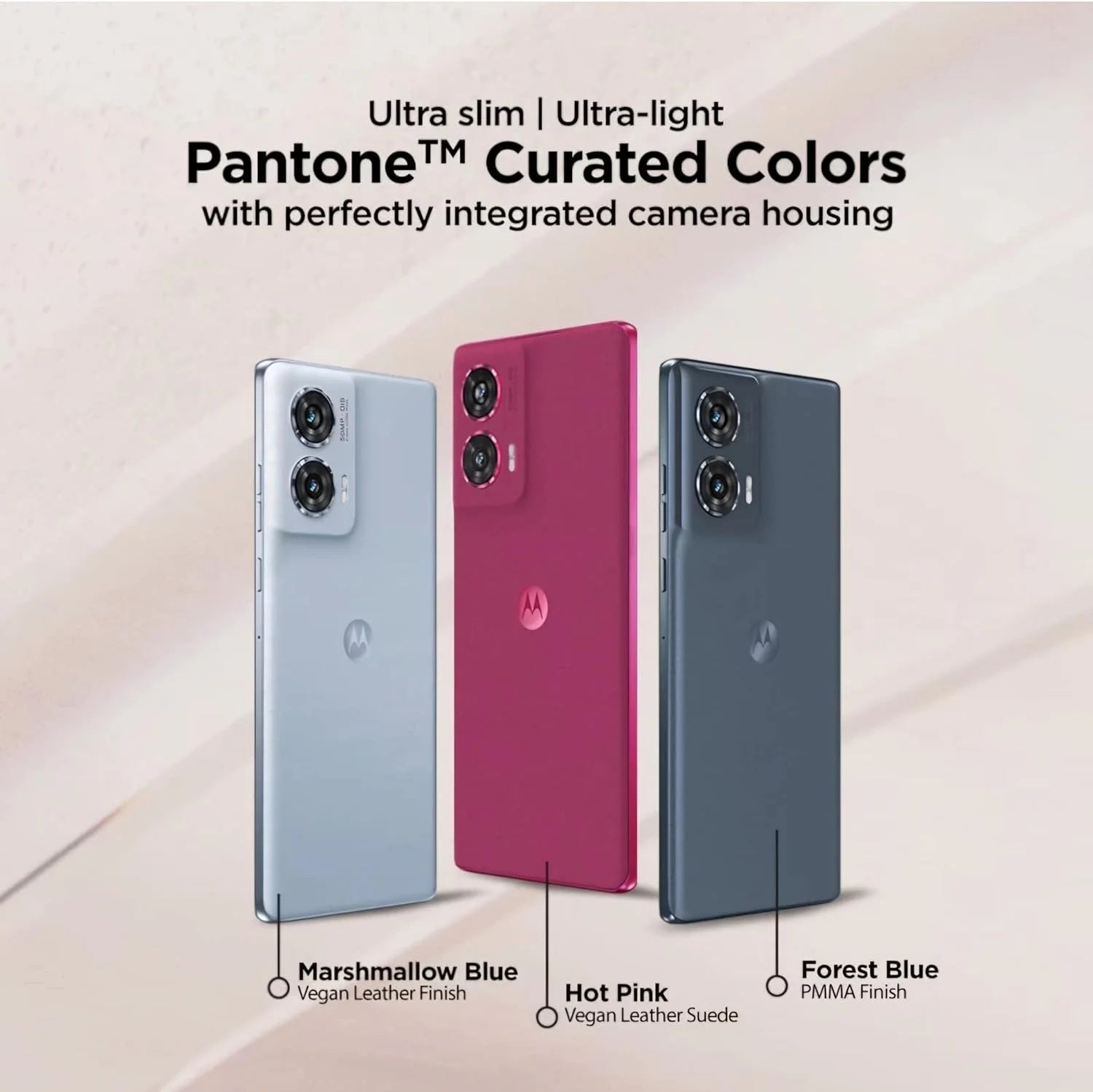 Motorola Edge 50 Fusion 5G (Marshmallow Blue, 8GB RAM, 128GB Storage)  Microcenter India