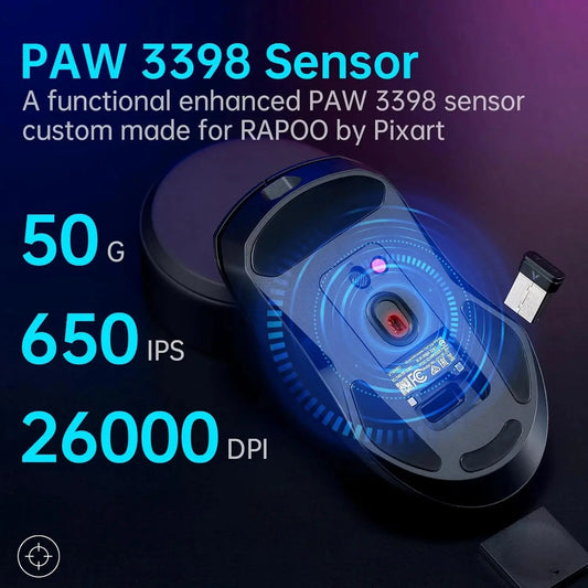 Rapoo VT9PRO Superlight Wireless Gaming Mouse  Microcenter India