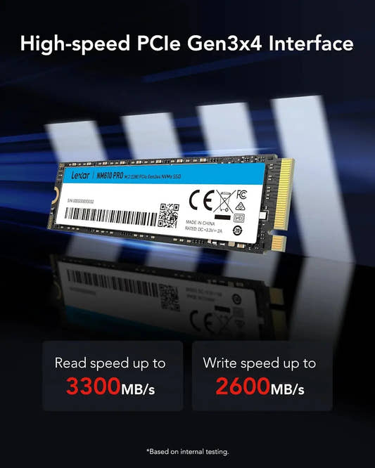 Lexar NM610 PRO 1TB SSD  Microcenter India