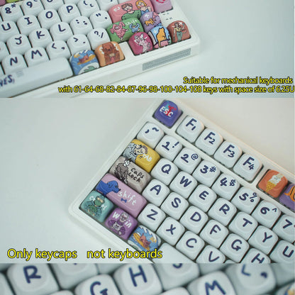 MOA 13 PBT Mechanical Keyboard Keycaps - Microcenter India.
