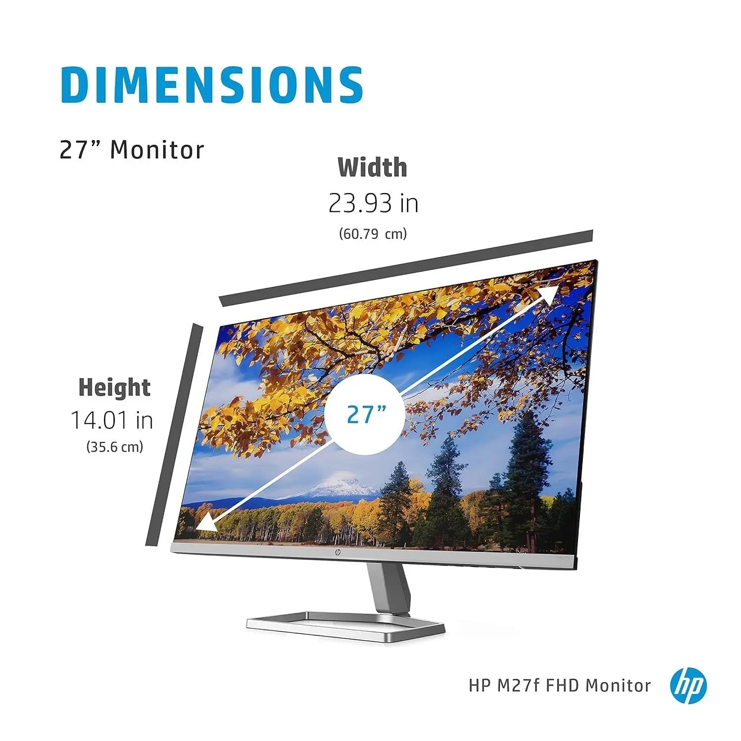 HP M27f 27-inches Monitor 