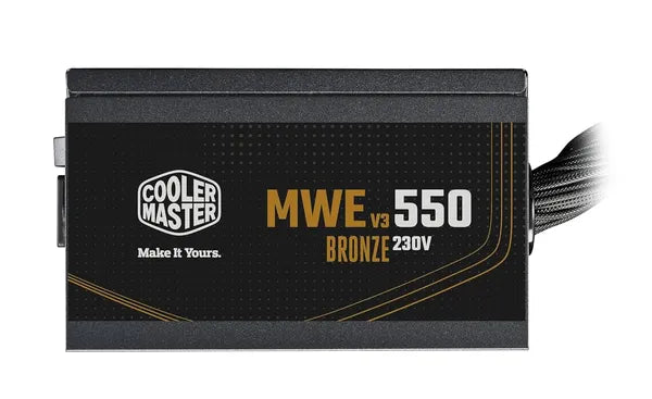 Cooler Master MWE 550 V3 ATX 3.1 80 Plus Bronze SMPS - Microcenter India