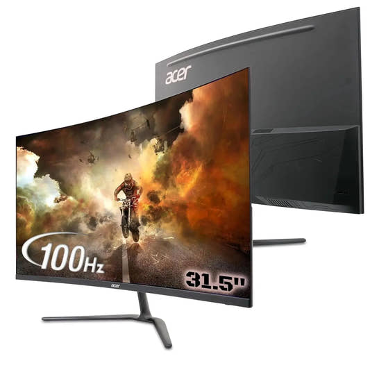 Acer ED320QR H 31.5 Inch Gaming Monitor  Microcenter India