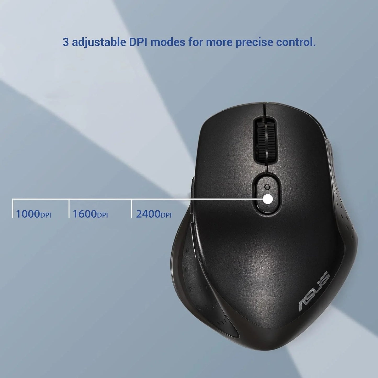 ASUS MW203 Wireless Silent Mouse Black  Microcenter India