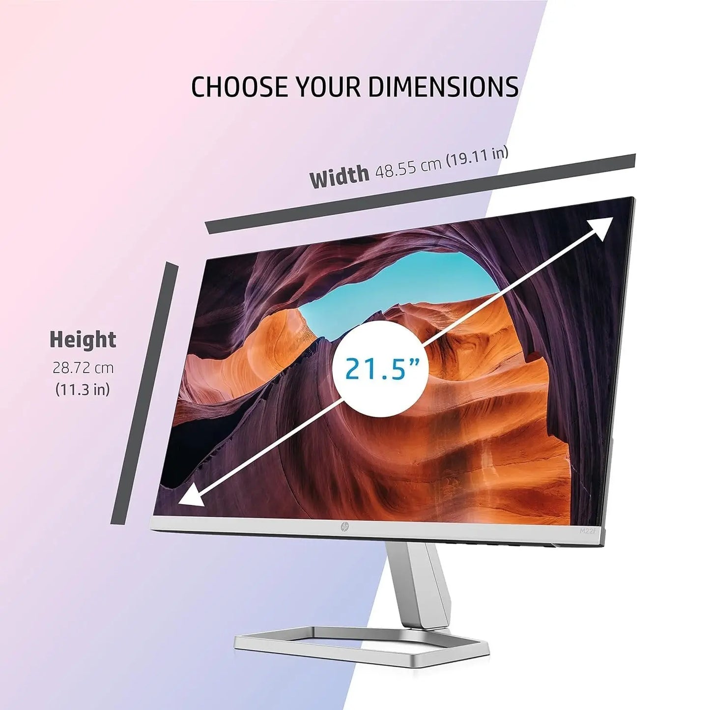 HP M22f 22 INCH FHD Monitor 