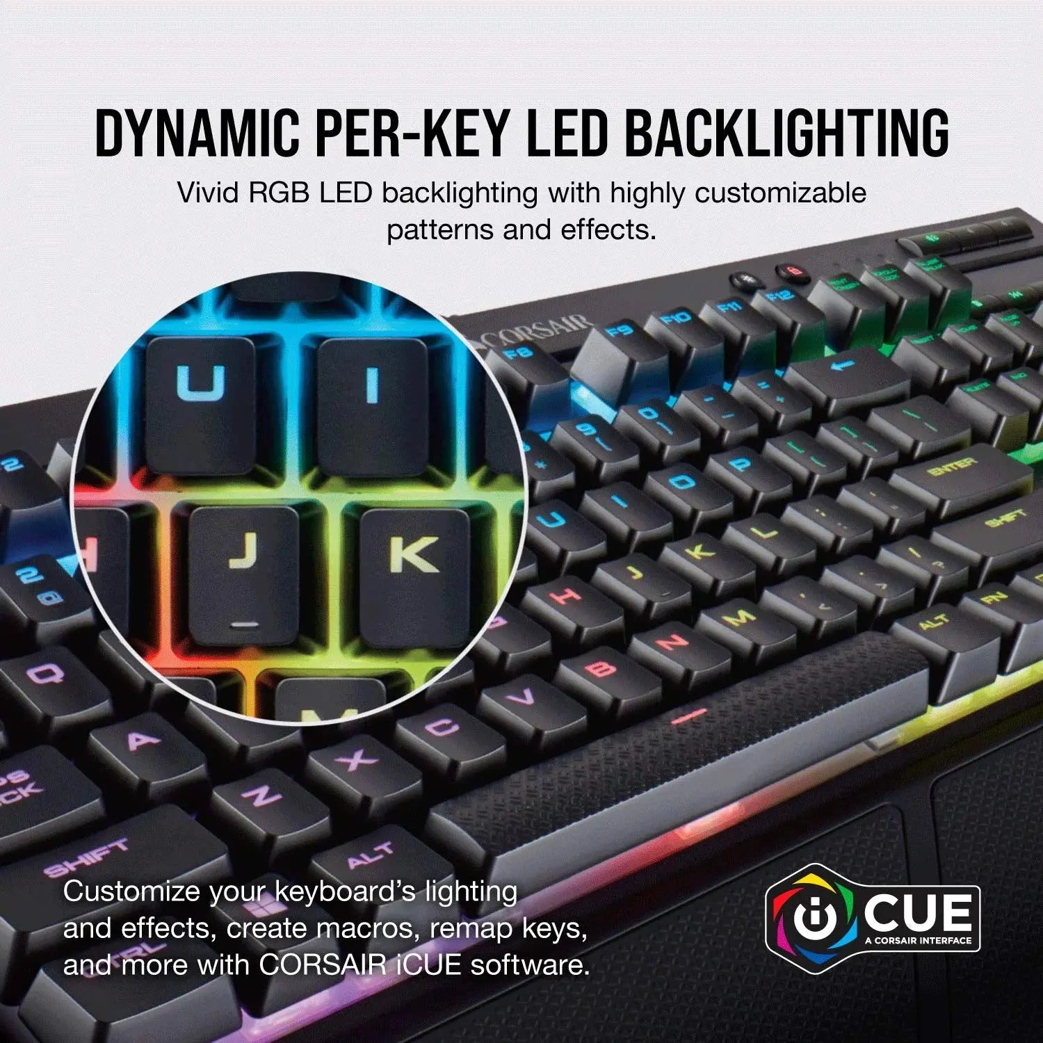 Corsair K68 RGB Cherry MX Mechanical Gaming Keyboard  Microcenter India