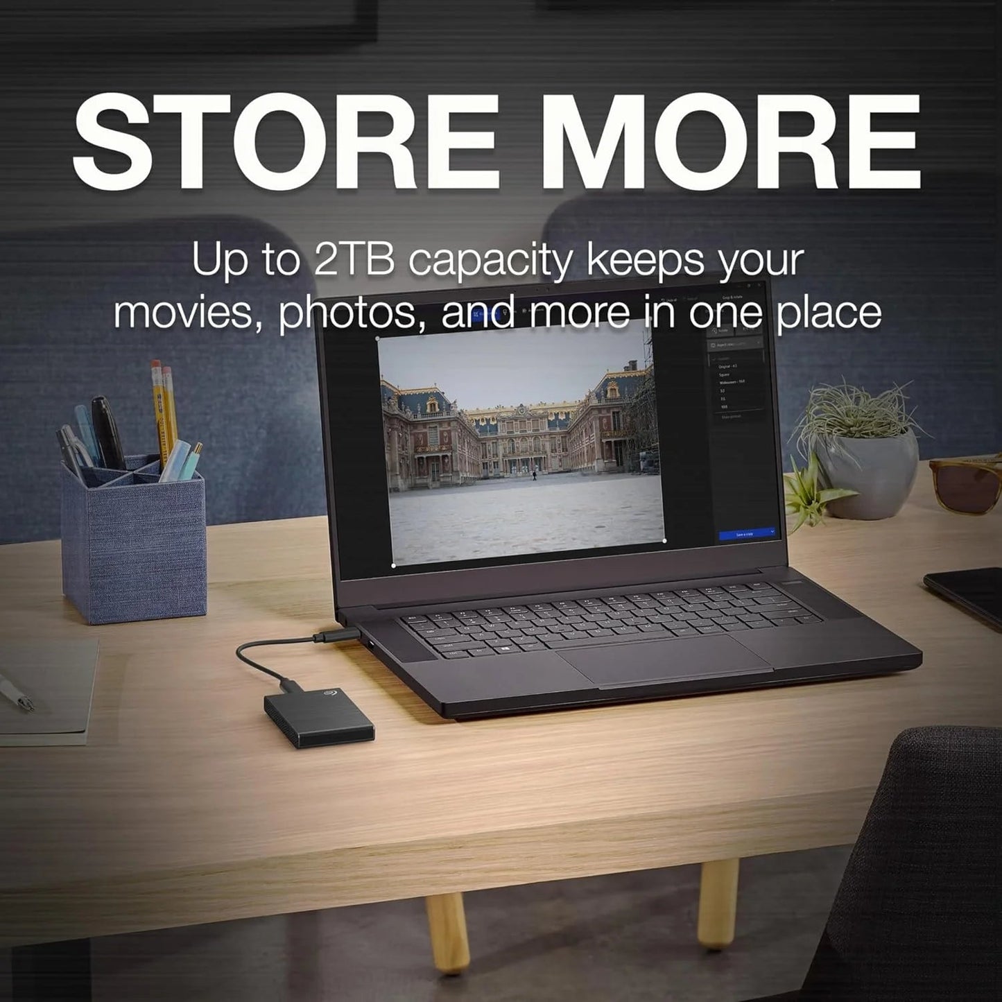 Seagate One Touch 1TB External SSD  Microcenter India