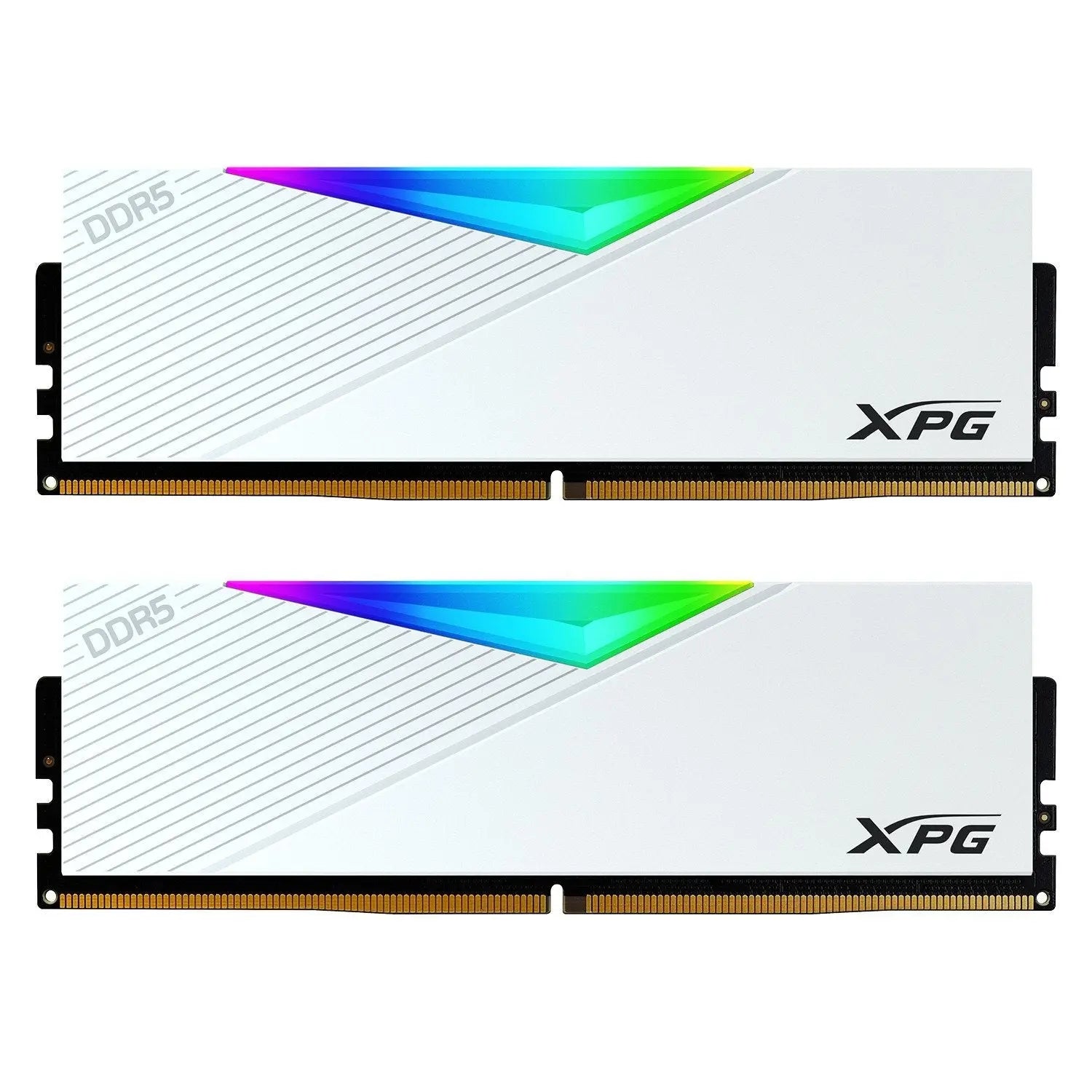 Adata XPG Lancer RGB 32GB (16GBX2) DDR5 5200MHz Memory - White  Microcenter India