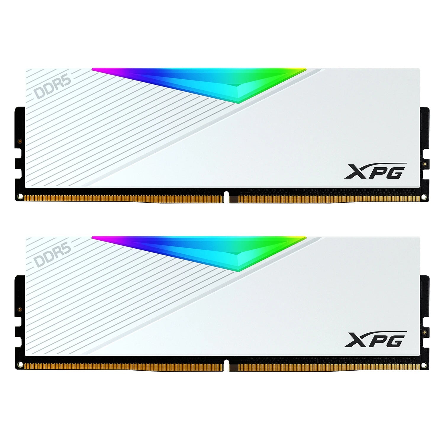 Adata XPG Lancer RGB 32GB 16GBX2 DDR5 6000MHz Memory - White  Microcenter India