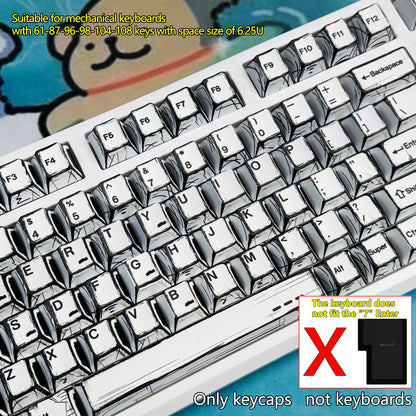 Cherry 110 PBT Mechanical Keyboard Keycaps