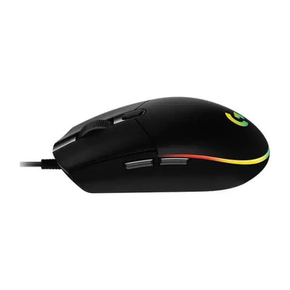 Logitech G203 Lightsync RGB Gaming Mouse Black  Microcenter India
