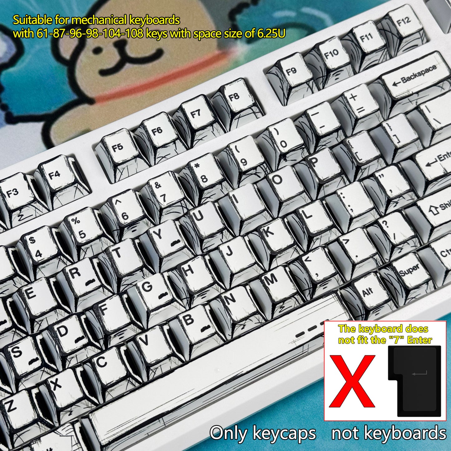 Cherry 111 PBT Mechanical Keyboard Keycaps