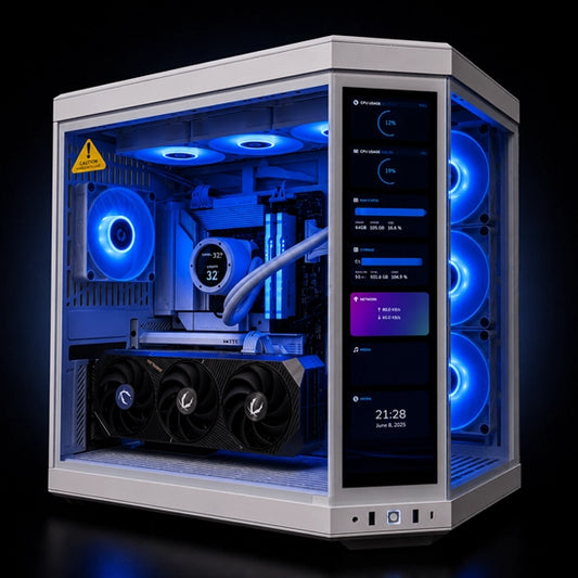 Aurora Prime With Hyte Y70 White PC Build