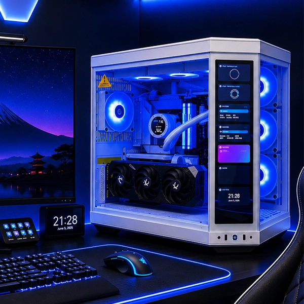 Aurora Prime With Hyte Y70 White PC Build